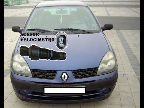 ¿Dónde está el cuentakilómetros del Renault Scenic 2004?