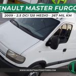 Cuanto mide la luna de una renault máster del 2003
