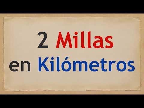 ¡Descubre la sorprendente respuesta! ¿Cuántos kilómetros son dos millas?