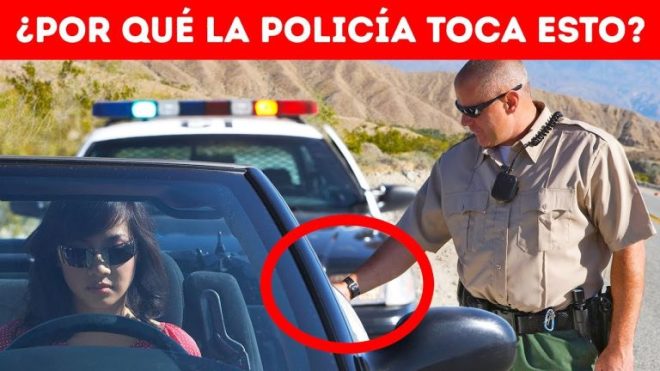 Descubre la verdadera razón por la que los policías tocan tu coche