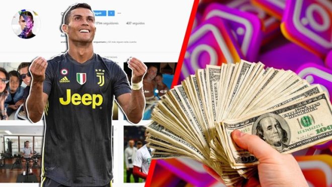 Descubre el millonario sueldo de Cristiano Ronaldo en Instagram