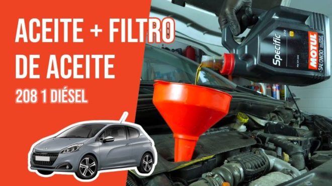 Mejora el rendimiento de tu Peugeot 208 Diesel con un cambio de aceite efectivo