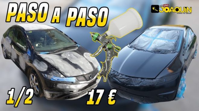 Transforma tu auto en un lienzo único: Aprende a pintar con una sola parte