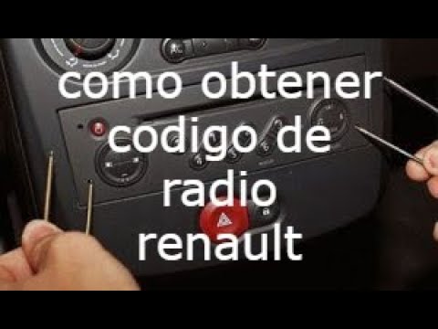 Descubre dónde hallar el código de radio Renault en segundos