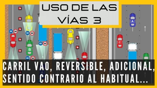 Descubre qu&eacute; autos pueden usar carril reversible en 2021.